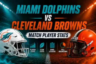 miami dolphins vs cleveland browns match player stats