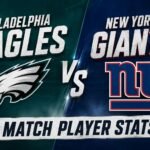 Philadelphia Eagles vs New York Giants Match Player Stats