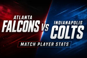 Atlanta Falcons vs Colts Match Player Stats