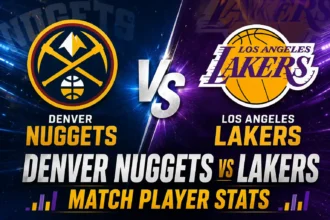Denver Nuggets vs Lakers Match Player Stats