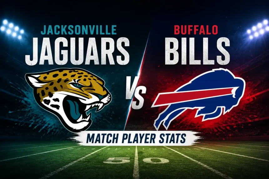 Jacksonville Jaguars vs Buffalo Bills Match Player Stats
