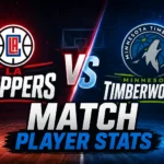 LA Clippers vs Timberwolves Match Player Stats