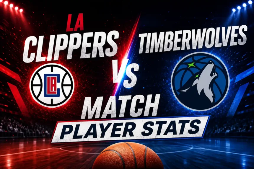 LA Clippers vs Timberwolves Match Player Stats Mar 11