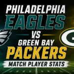 Philadelphia Eagles vs Green Bay Packers Match Player Stats