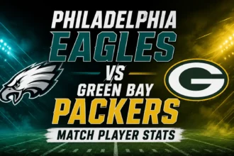 Philadelphia Eagles vs Green Bay Packers Match Player Stats