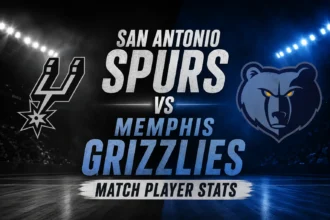 san antonio spurs vs memphis grizzlies match player stats