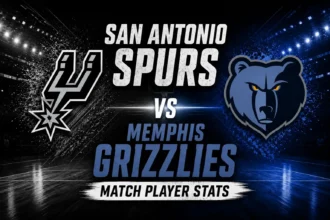 San Antonio Spurs vs Memphis Grizzlies Match Player Stats
