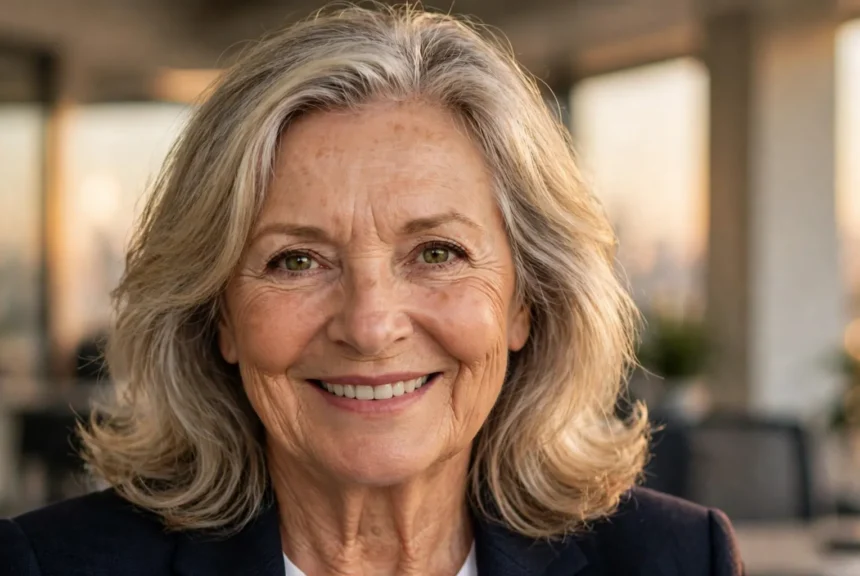 Photo-realistic portrait of Diane Plese