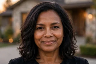 Photo-realistic portrait of Lakiha Spicer (Kiki Tyson), Mike Tyson's wife — generated portrait, not a photograph