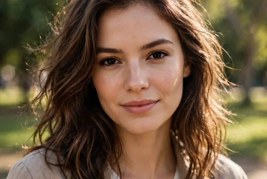 AI-generated photo-realistic portrait illustrating Jalynn Elordi