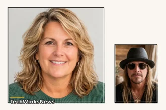 Portrait of Kelly South, former partner of musician Kid Rock
