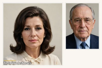Portrait-style image of Marilyn Kroc Barg, only daughter of McDonald's businessman Ray Kroc