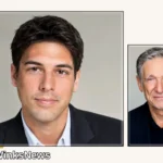 Portrait of Matthew Jay Povich, adopted son of Maury Povich and Connie Chung